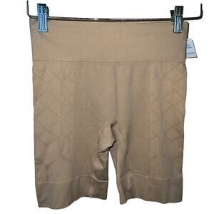JOCKEY Generations Shapewear Briefs Thigh Shaper Bottom Size Medium Tan NEW